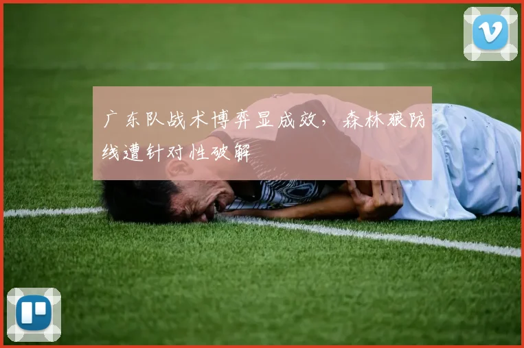广东队战术博弈显成效，森林狼防线遭针对性破解